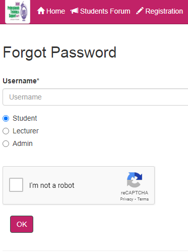 jpts password